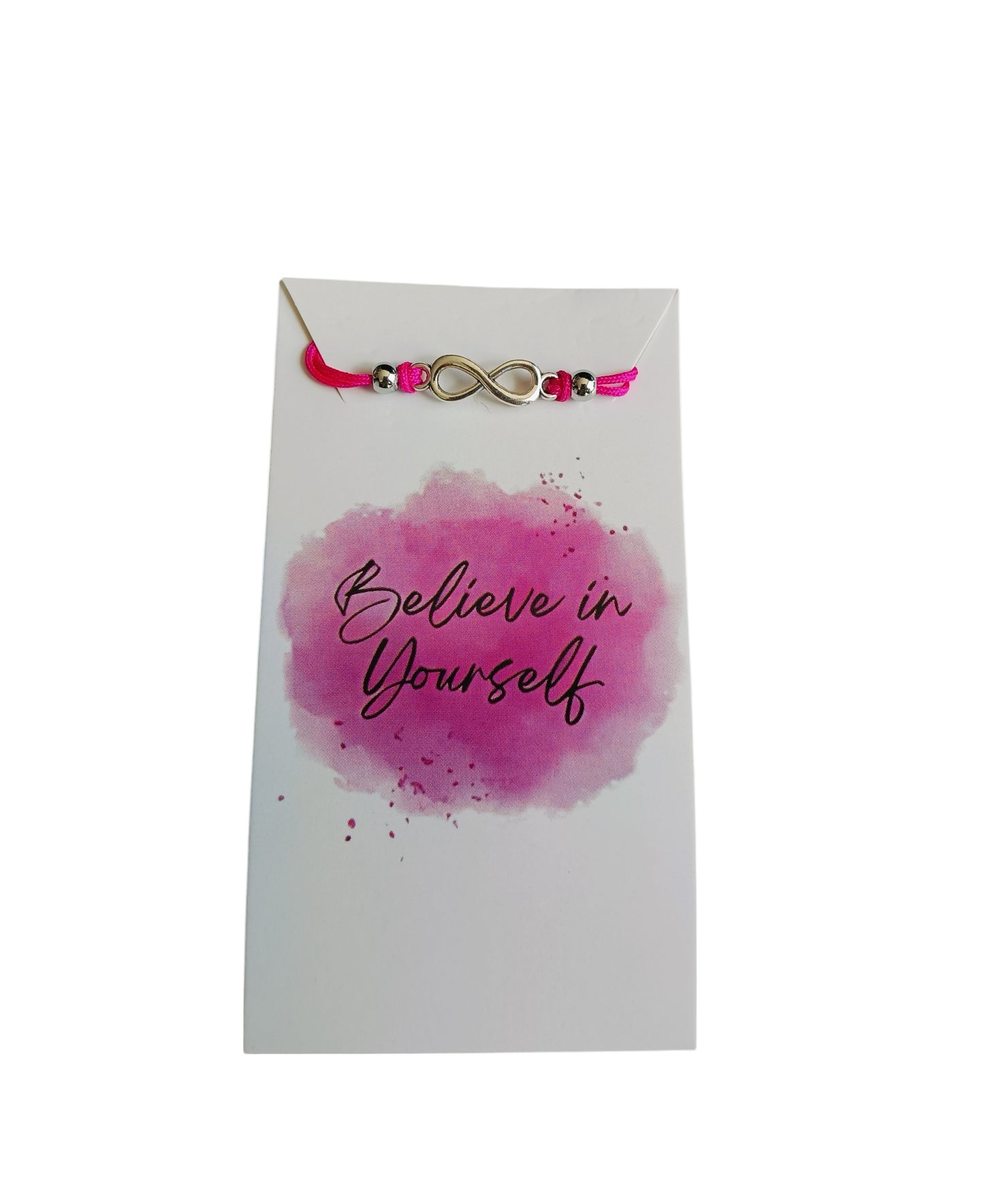 Believe in yourself infinity roze