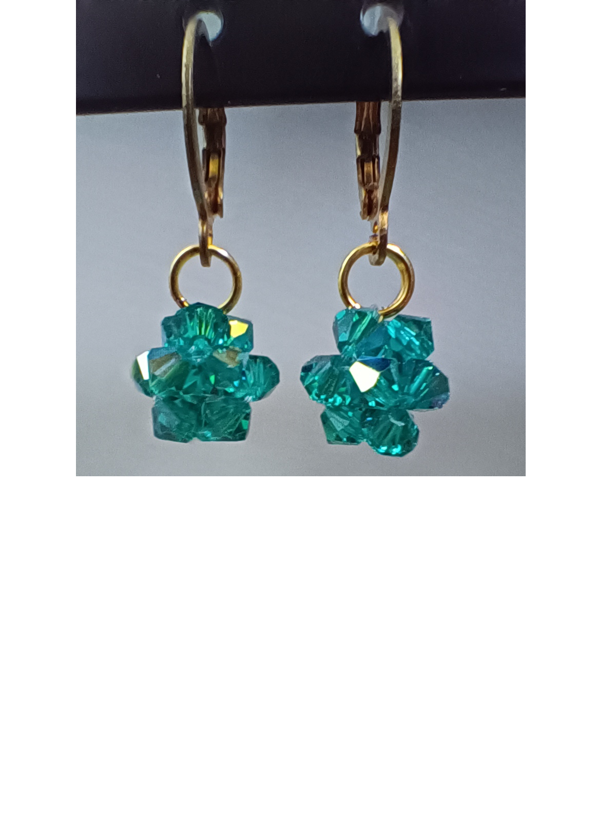 Swarovski bicone blauw zirkoon 4mm