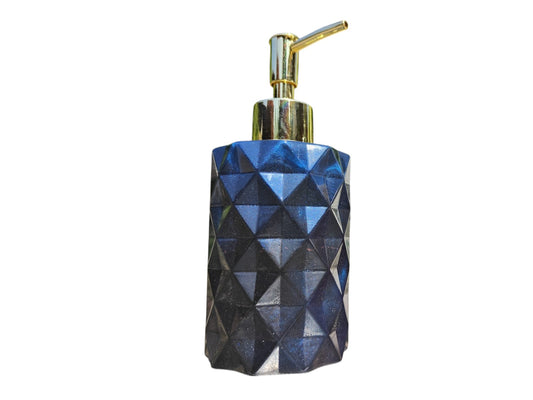 Zeeppomp blauw/zwart