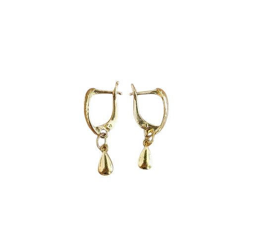 Druppel RVS gold plated