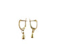 Druppel RVS gold plated