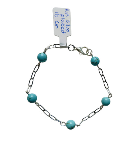 Armband turquoise kraal