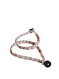 Vriendschapsarmband blauw/geel/roze