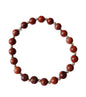 Armband natuursteen rode jaspis