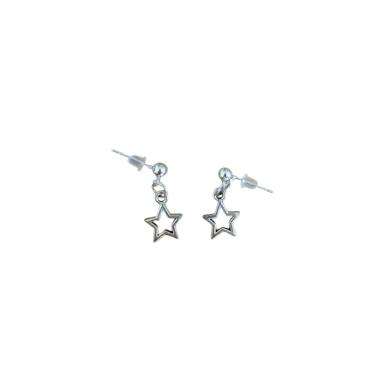 Ster RVS silver plated