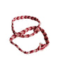 Vriendschapsarmband fuchsia/roze/wit