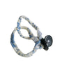 Vriendschapsarmband blauw/wit
